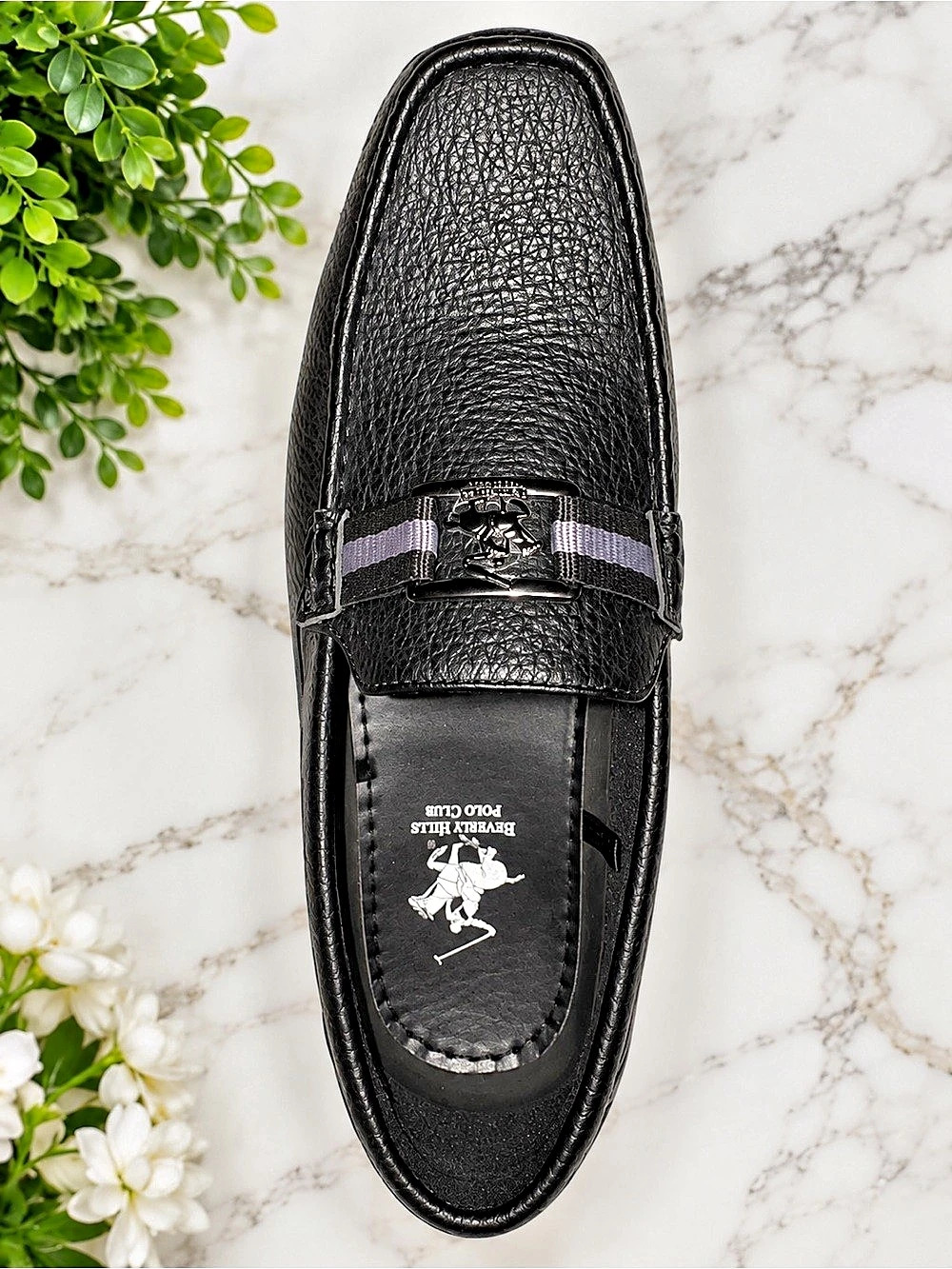 Polo Ralph Lauren Horsebit Loafers in Black Like New